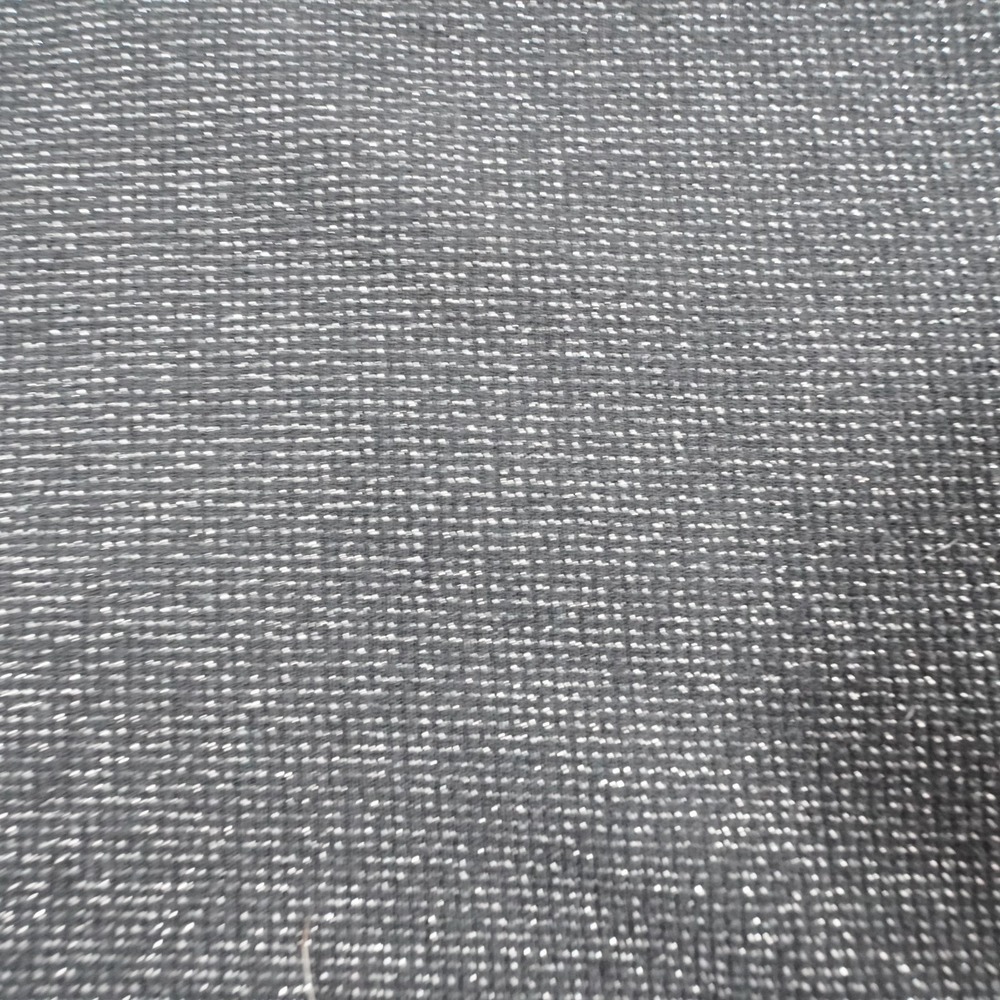 Lululemon Hold Tight Long Sleeve Shirt Womens 10 Black Silver Shimmer Stretch - Picture 4 of 11